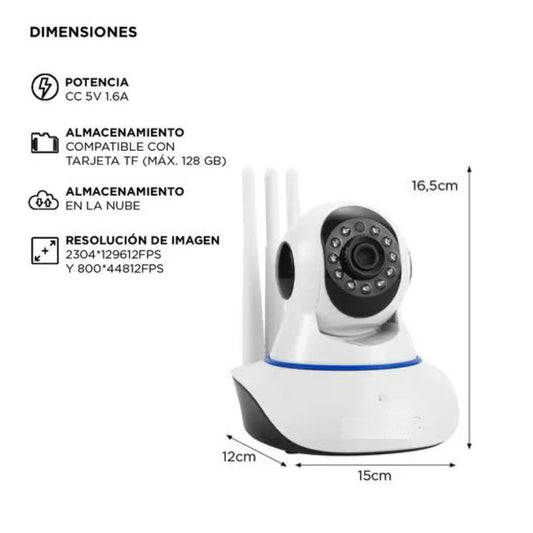 Camara Seguridad 3 Antenas